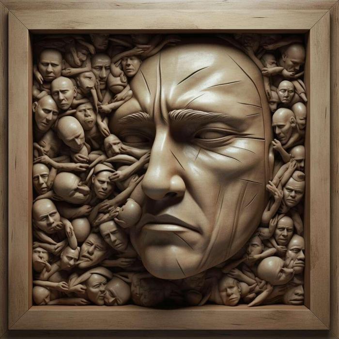 نموذج ثلاثي الأبعاد لآلة CNC 3D Art 